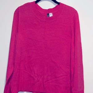 H&M Pink Knit Sweater